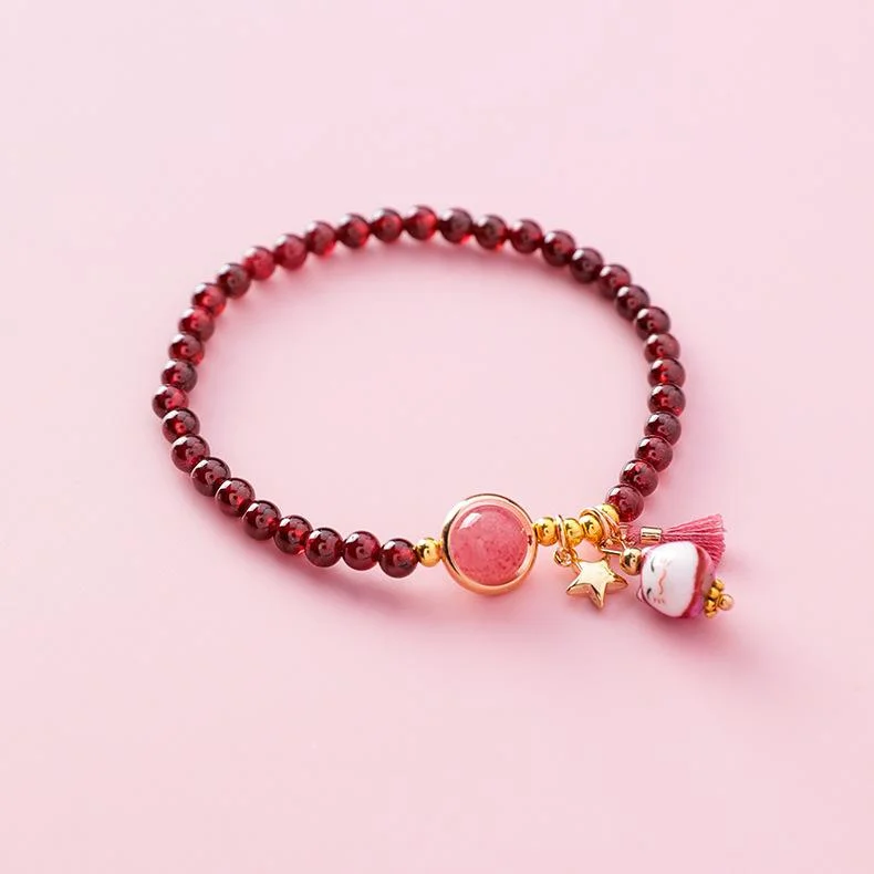 Cute Ceramic Cat Bracelet