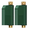 Tuyas WiFi Water Timer Smart Valve Controller Brass Inlet & Outlet Automatic Garden Irrigation Machine APP Voice Control Intelligent Sprinkler Timer for Home Garden Planter