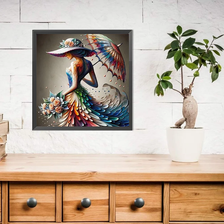 5D DIY Full Round Drill Diamond Painting Couple Kit Home Decor Art