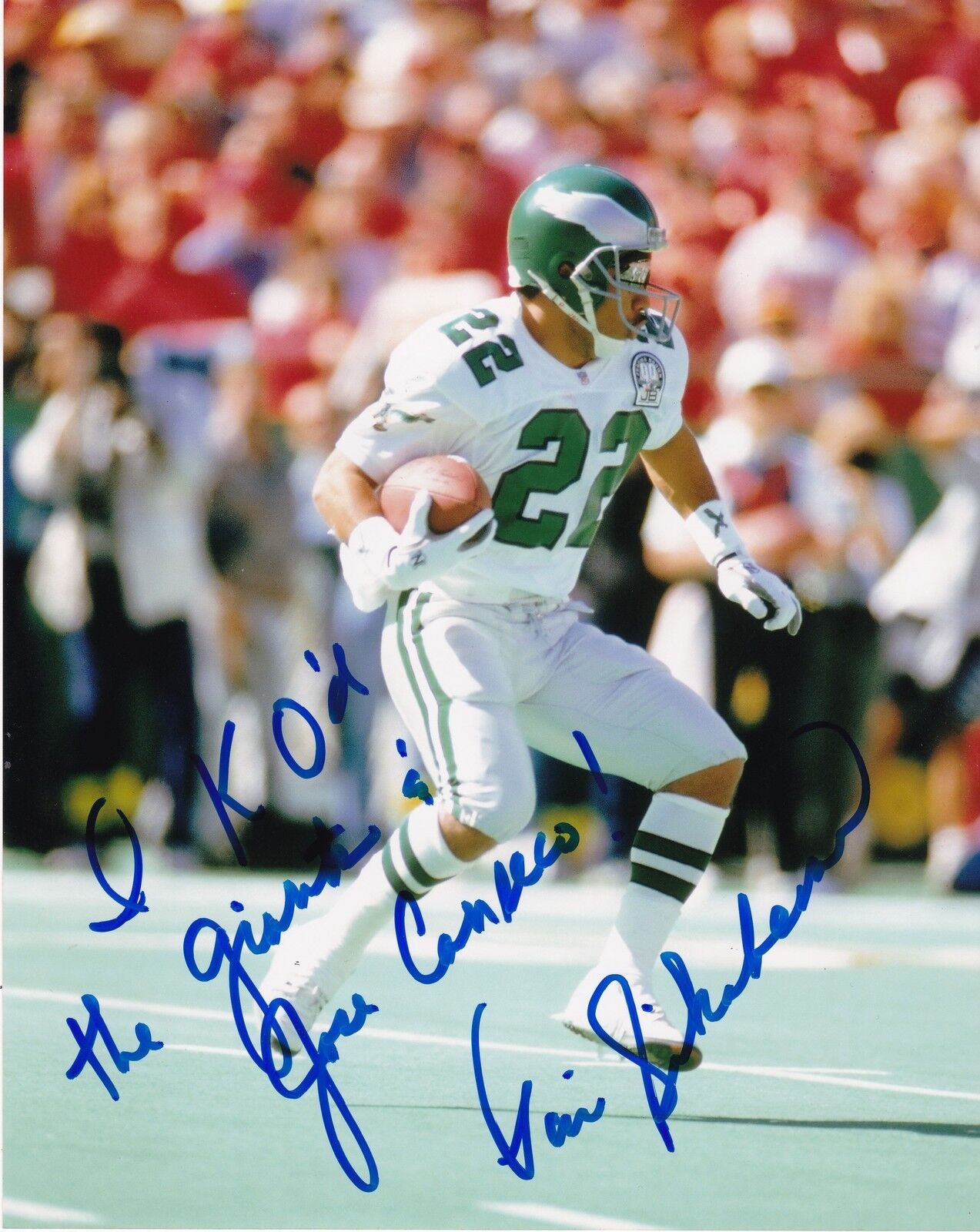 VIA SIKAHEMA PHILADELPHIA EAGLES I KO'D THE GIANTS & JOSE CANSECO