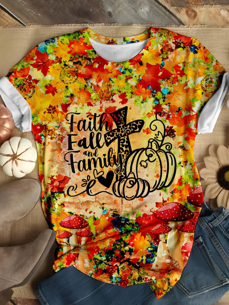 Fall Fate Family Casual T-Shirt