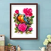>SALE<Flower and Parrots 5D DIY Diamond Painting Kits Full Square Drill (20X30CM)