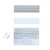 Moonlight Treasure Box Touchpad Tri-fold Bluetooth Keyboard Tablet Laptop Leather Folding Keyboard