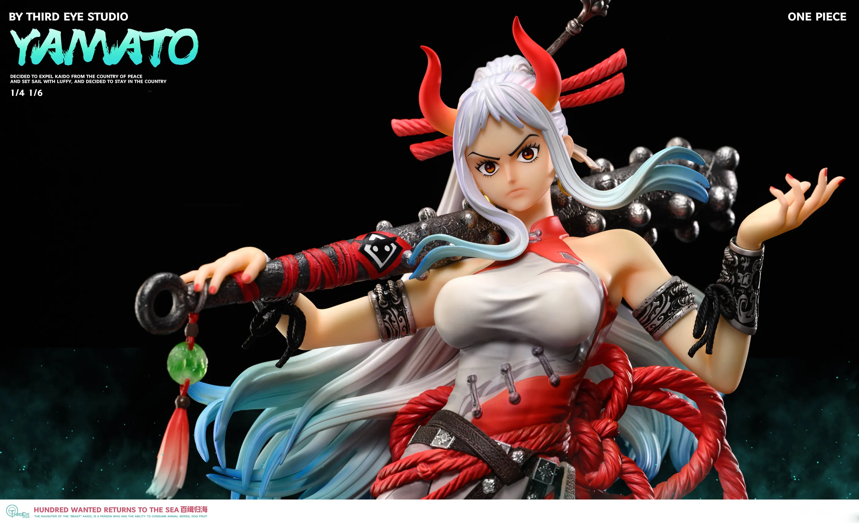 1/6 & 1/4 Scale Minguo Style Yamato - ONE PIECE Resin Statue