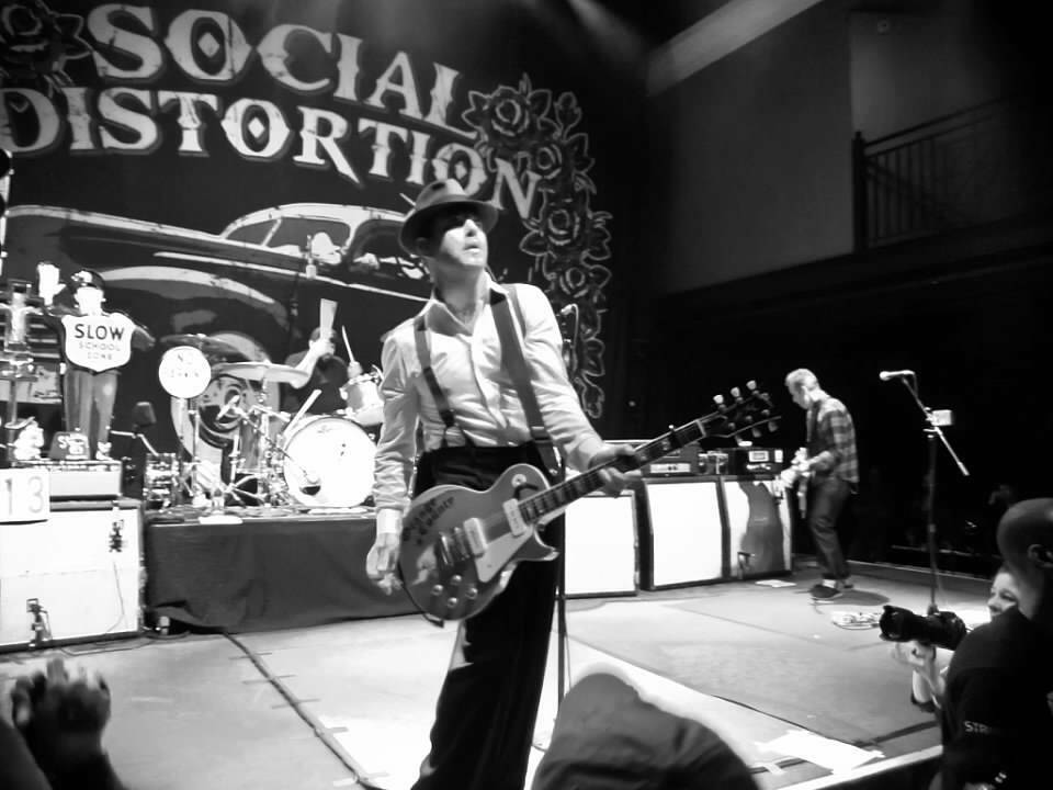 SOCIAL DISTORTION - MIKE NESS - 8x10 Photo Poster painting - not a cheap paper pint #5