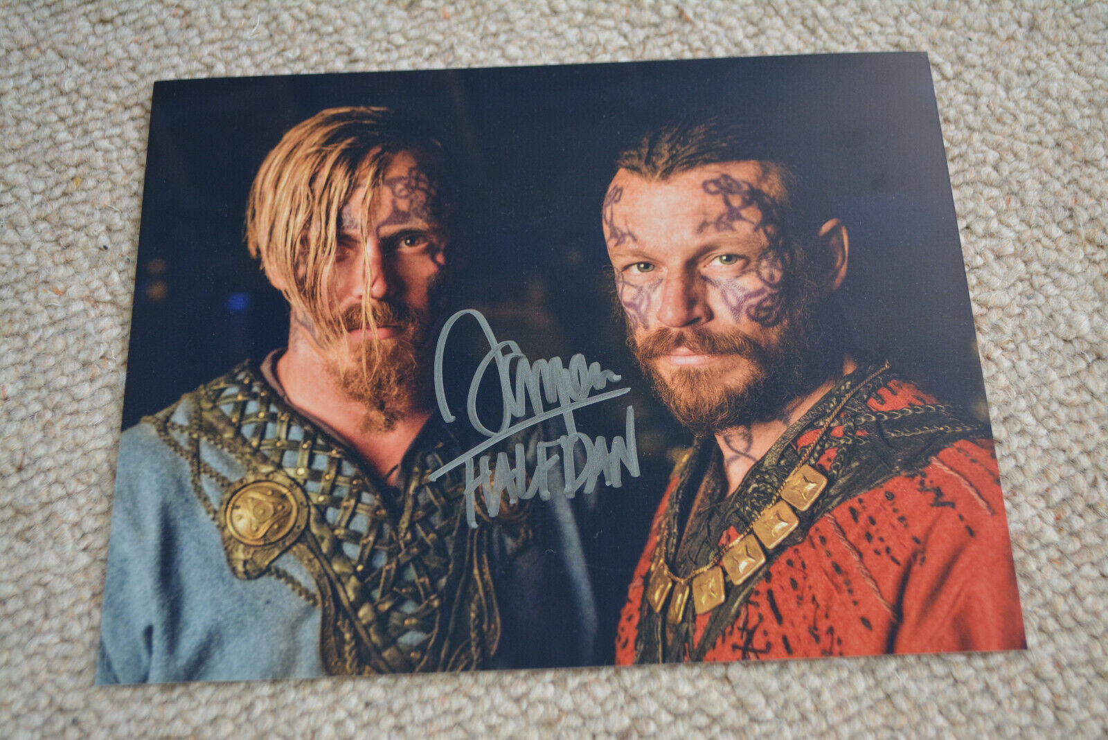 JASPER PAAKONEN signed autograph In Person 8x10 20x25 cm VIKINGS Halfdan