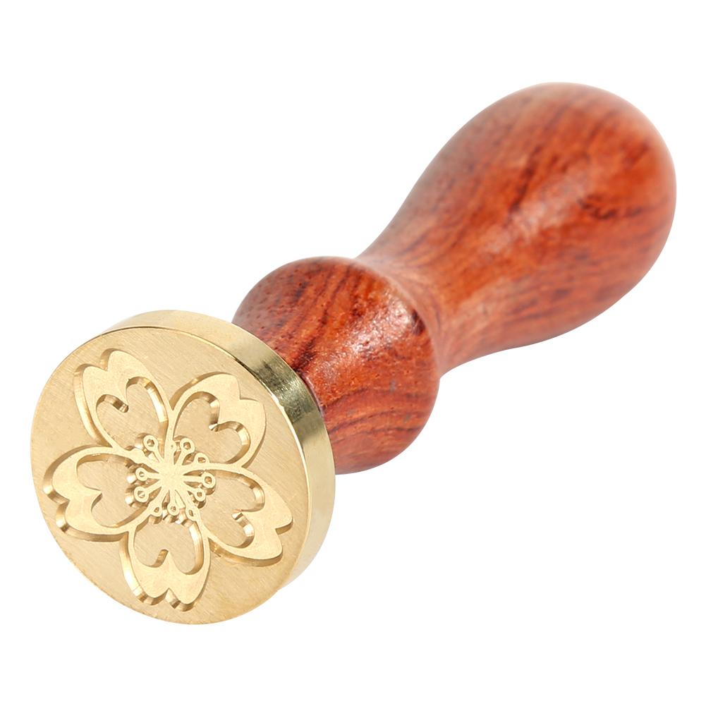 

25MM - Flower - Vintage Wax Seal, 501 Original