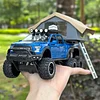 1:24 Model F150 Pickup Truck with Sightseeing Cabin,Pull Back Truck Toys with Light and Sound