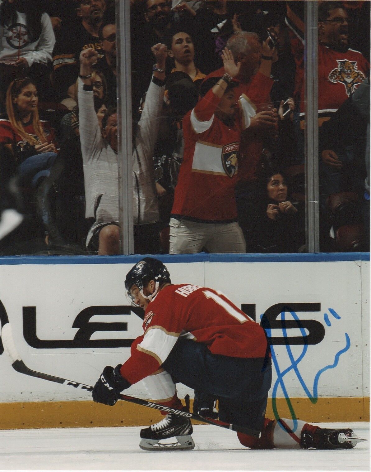 Florida Panthers Jonathan Huberdeau Signed Autographed 8x10 Photo Poster painting COA #4