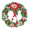 Christmas Wreath-Crystal Rhinestone Diamond Painting