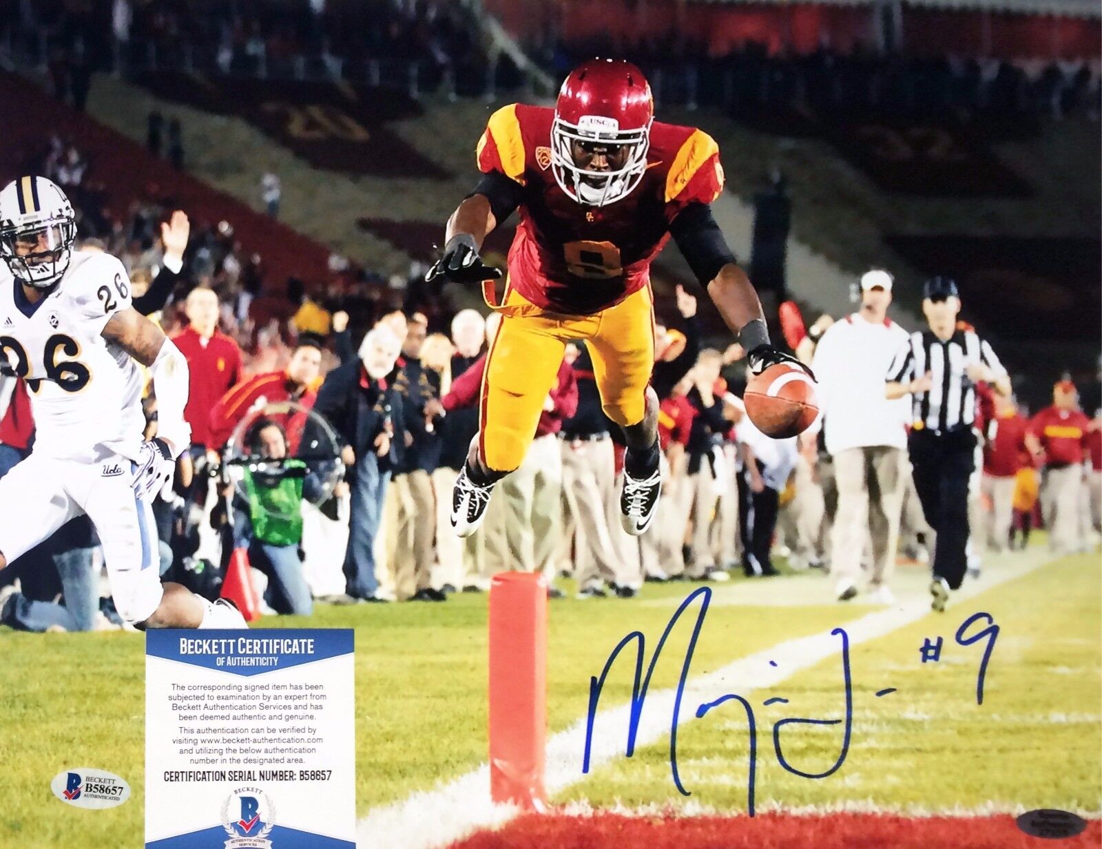 Marqise Lee Signed USC Trojans 11x14 Photo Poster painting *Jacksonville Jaguars BAS B58657