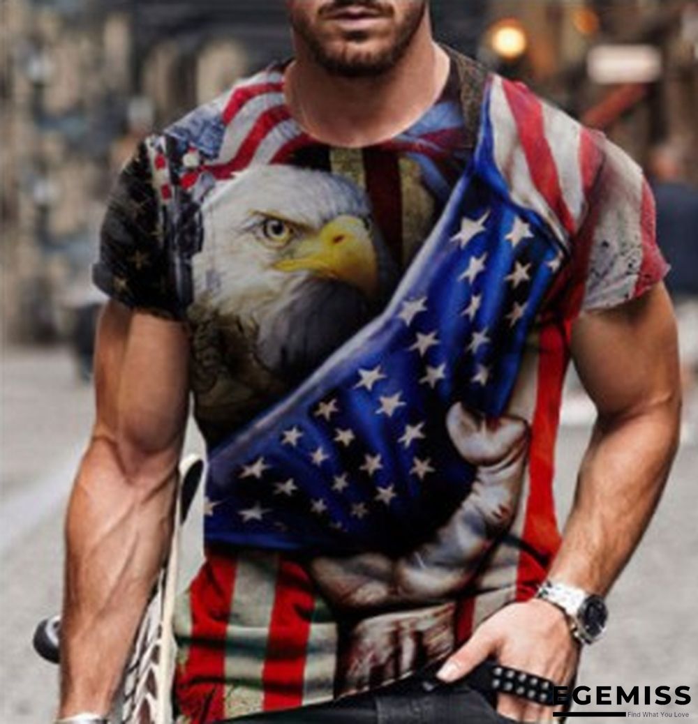 Casual Summer Slim Print Thin Youth T-shirt Trend | EGEMISS