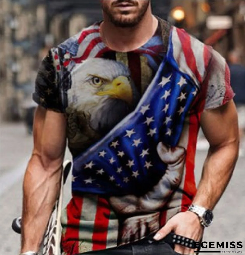 Casual Summer Slim Print Thin Youth T-shirt Trend | EGEMISS