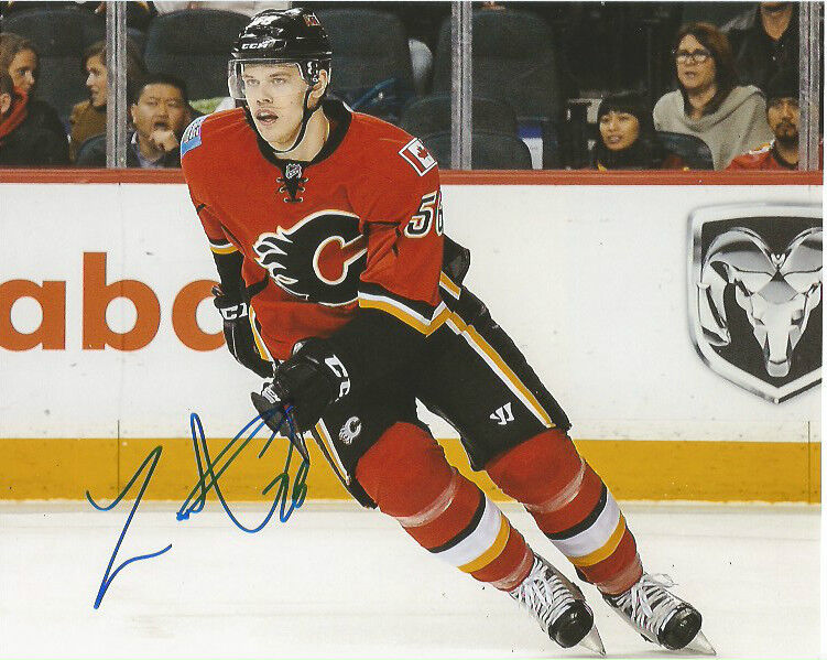 Calgary Flames Tyler Wotherspoon Autographed Signed 8x10 Photo Poster painting COA