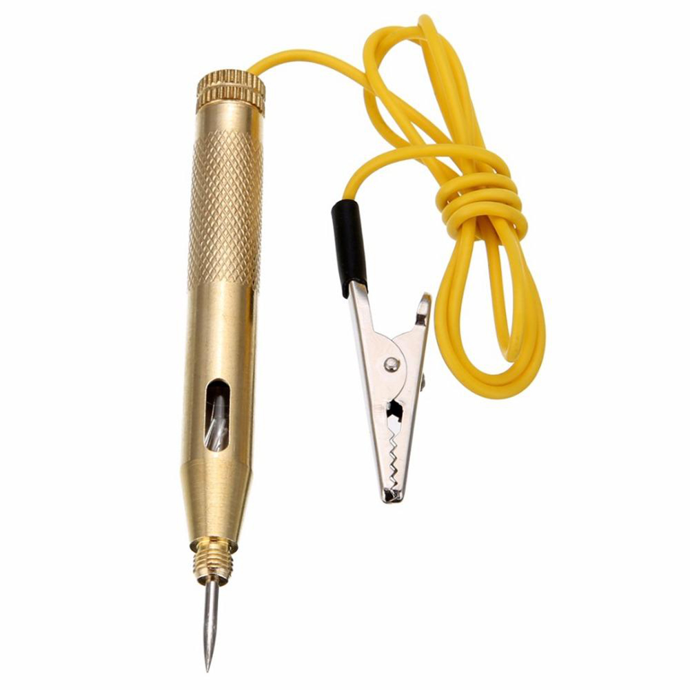 

Lamp Voltage Light System Test Probe Auto Car Light Circuit Tester Pen Gold, 501 Original