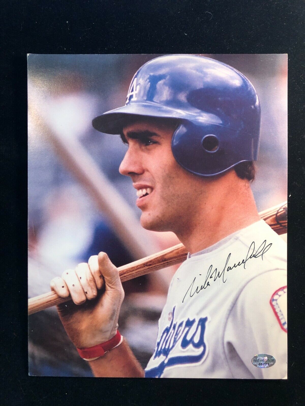 Mike Marshall #2 Signed Autographed Photo Poster painting - COA - Los Angeles Dodgers