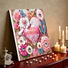 (Pre-Framed)Good Morning-Special Shape Diamond Painting Kit(25x25cm)