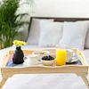 DIY Diamond Painting Wooden Tray Food Tray  with Folding Legs Living Room Decoration Donut Wooden Tray Kit (Unicorn)