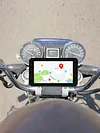 5 Inch Motorcycle Carplay Navigation System with Wireless CarPlay & Android Auto Portable Screen with BT Navigation for Motorcycle