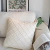 Floral Embroidery Canvas Home Living Creative Cushion Pillow Cover