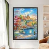 Nordic Town-9CT Stamped Cross Stitch 75*95cm/29.53*37.4in(Big Size) tapestrymarket