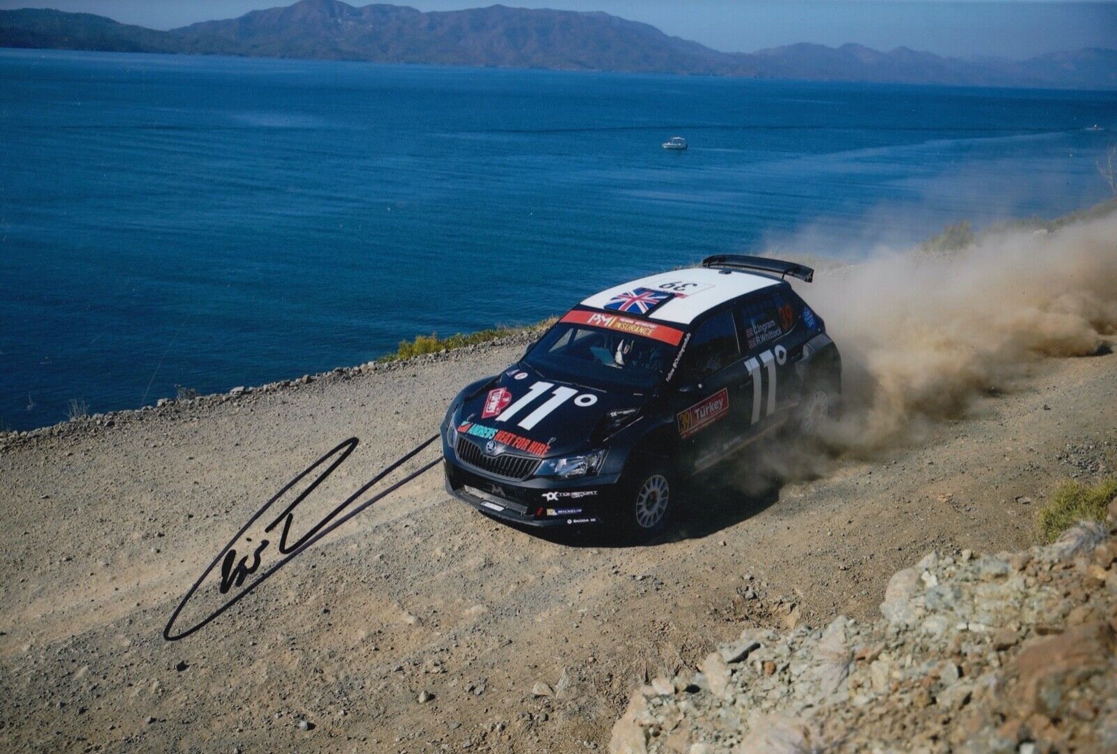 Chris Ingram Hand Signed 12x8 Photo Poster painting - Rally Autograph.