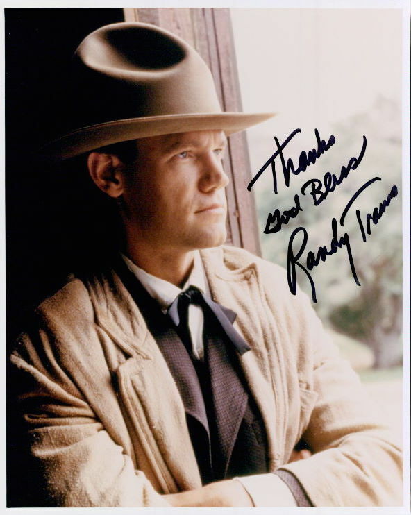 Randy Travis signed in-person 8x10 Photo Poster painting