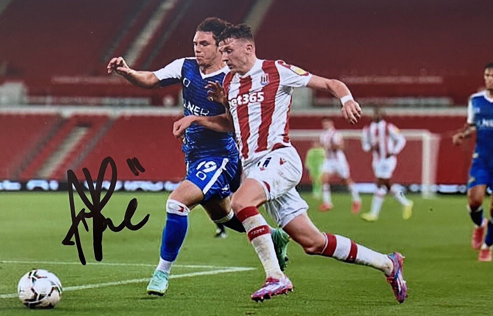 Alfie Doughty Genuine Hand Signed Stoke City 6X4 Photo Poster painting