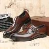 Stylish Men's Casual Leather Dress Shoes for Business