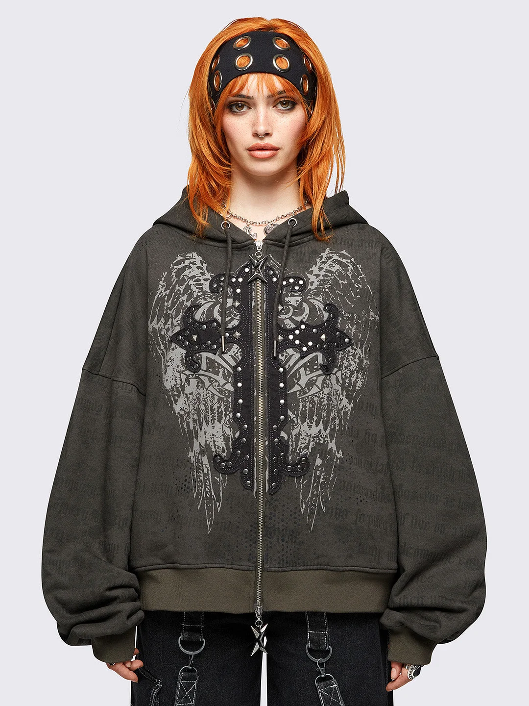 Cursed Zip Up Hoodie