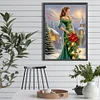Diamond Painting-DIY Full Round Drill Christmas Girls