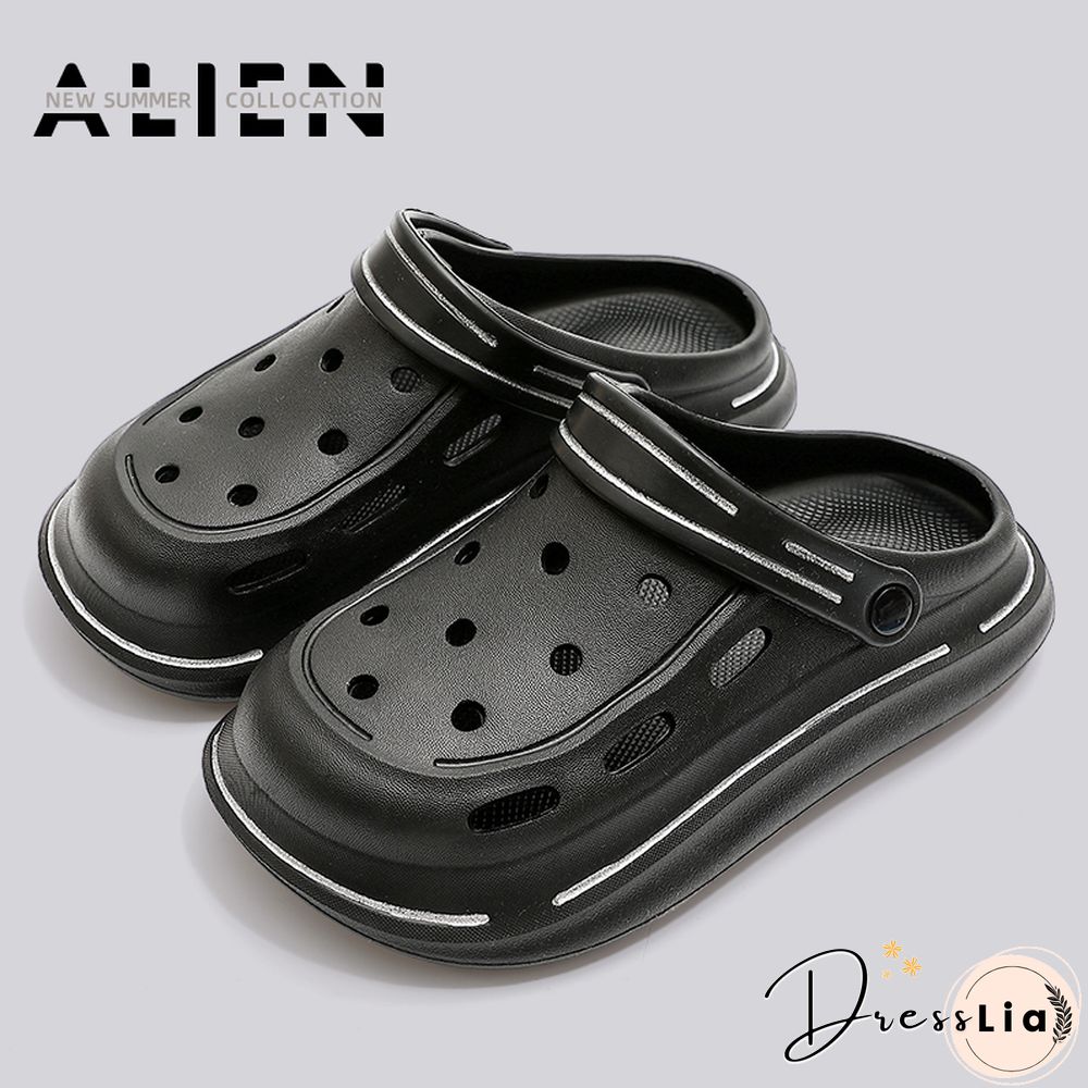 Platform Sandals Summer Women Slippers 6cm Wedges Sandals Outdoor Clogs Thick Street Beach Slide Flip Flops Garden Shoes