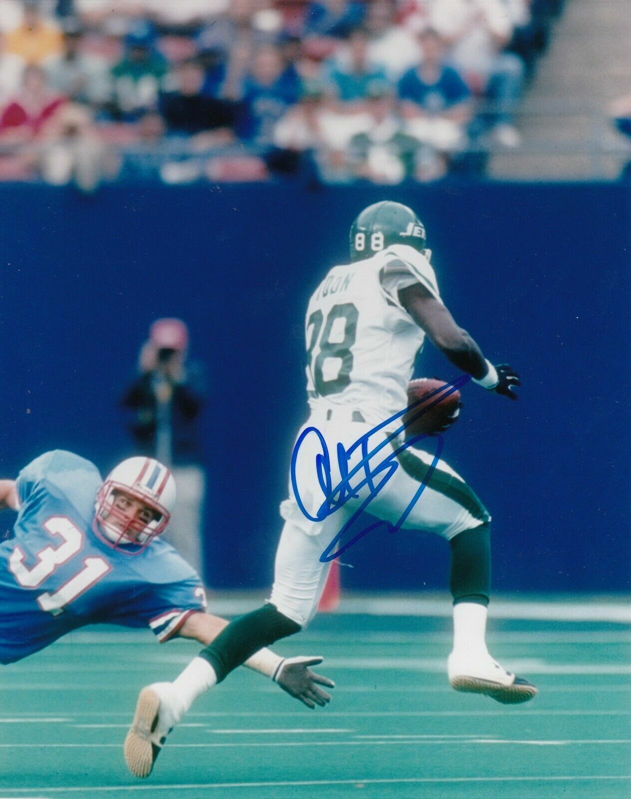 Al Toon Autographed Signed 8x10 Photo Poster painting ( Jets ) REPRINT