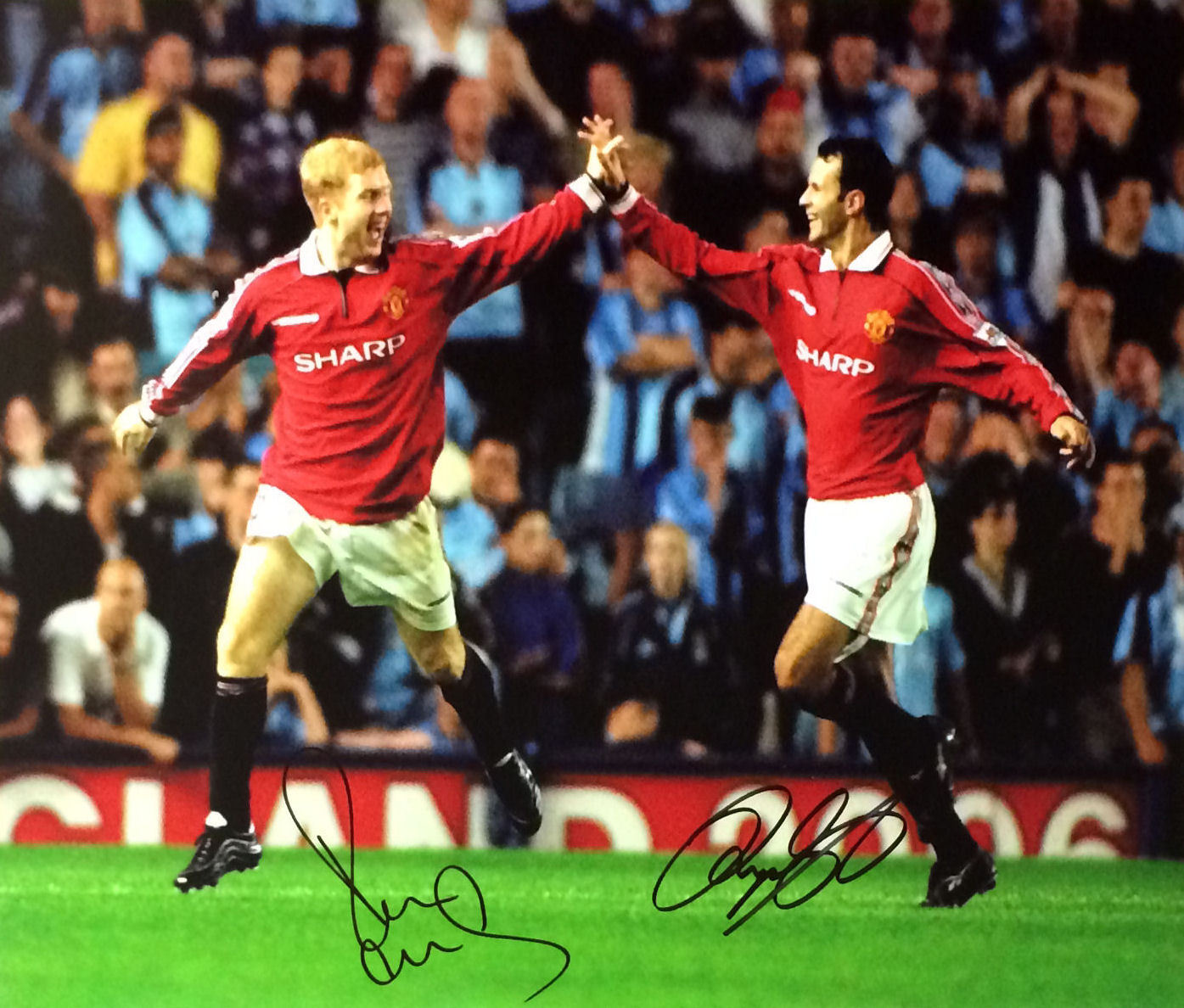 GIGGS & SCHOLES DUAL SIGNED 16X20