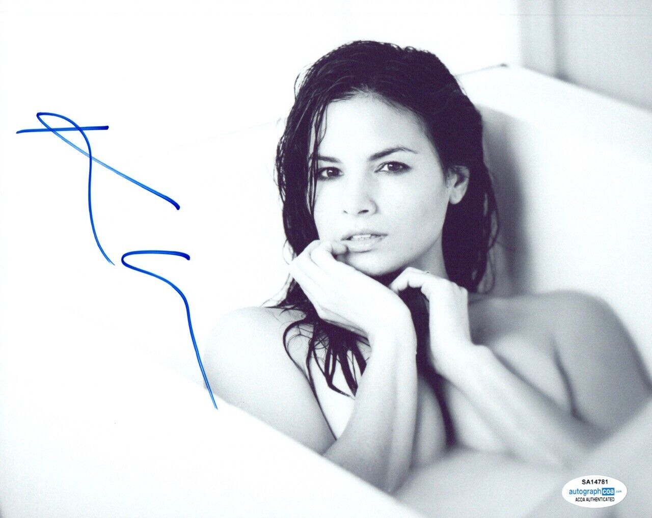 Katrina Law Signed Autographed 8x10 Photo Poster painting Spartacus Arrow Actress ACOA COA