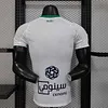 Joyfball 2025/2026 Player Version Al Ahli White Football Shirt（The player version jersey is a bit tight, please pay attention to the size selection）