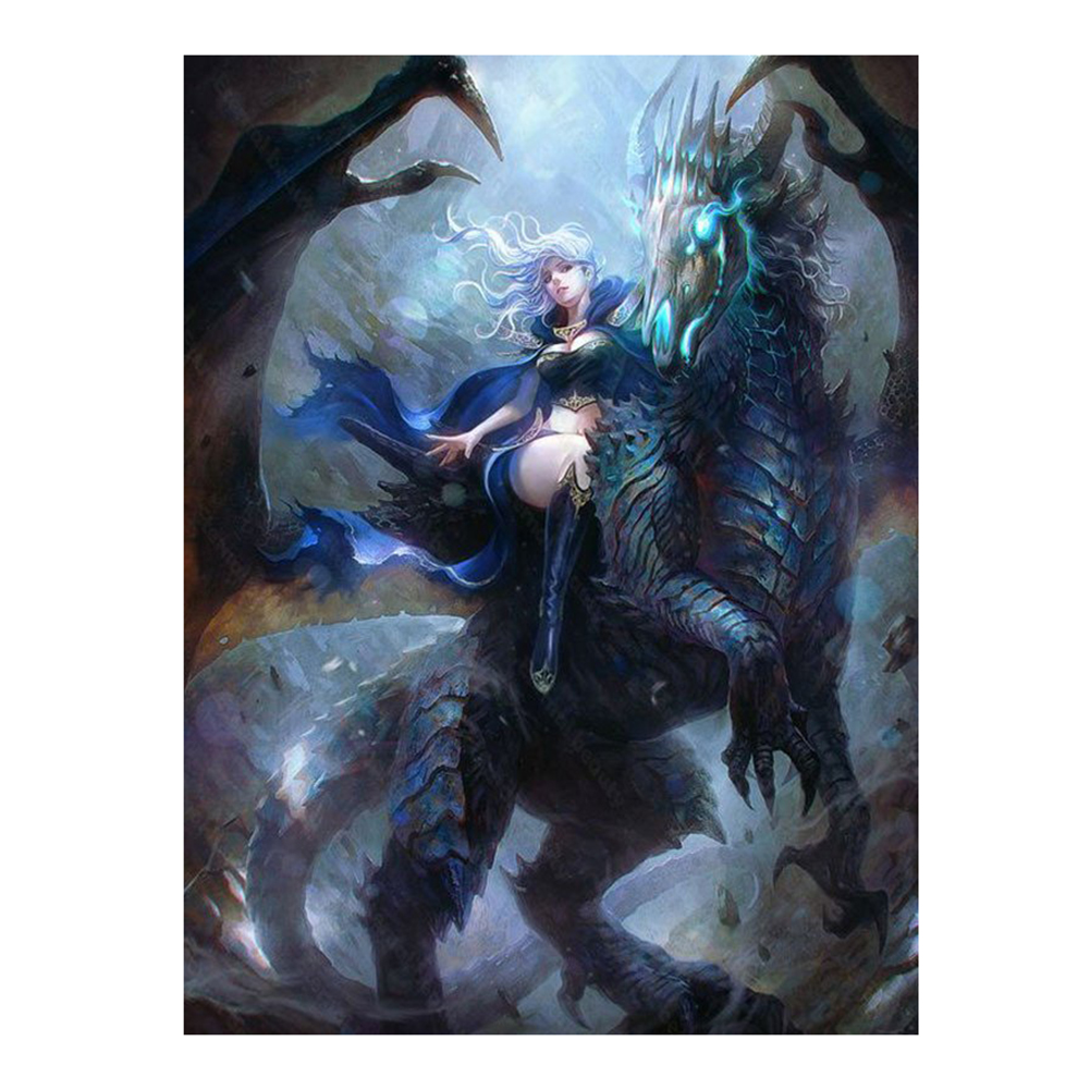 

30*40CM - Round Drill Diamond Painting - Pterodactyl, 501 Original