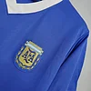 1986 Retro Argentina Away Football Shirt 1:1 Thai Quality