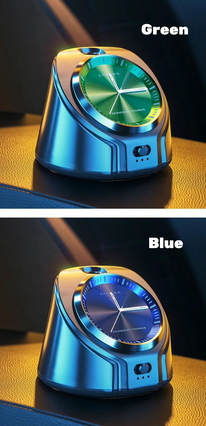 🔥Hot sale🔥Car Smart Clock Aromatherapy Ornaments