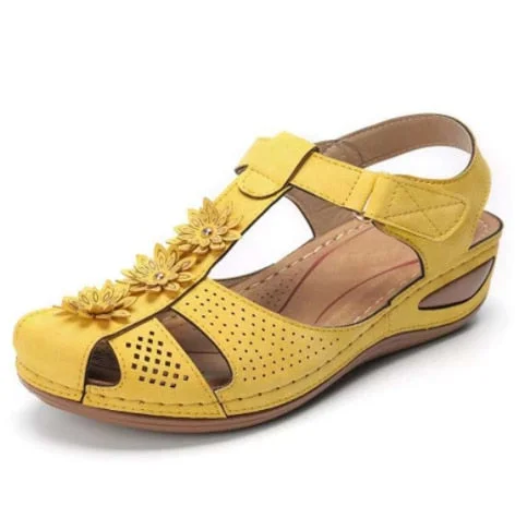 Women Comfortable Outdoor Sandals Casual Plus Size Slippers Round on Plus Size Wedge Shoes Sandalias Plataforma Mujer