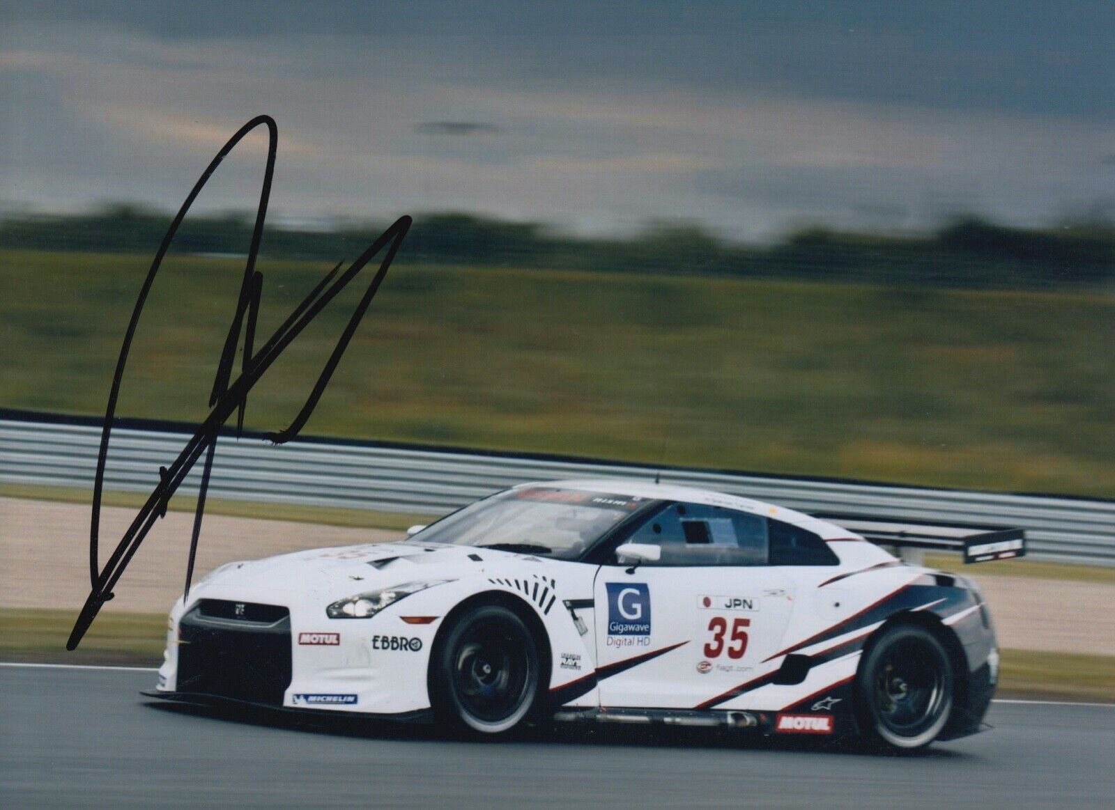 Darren Turner Hand Signed 7x5 Photo Poster painting - FIA GT Championship.