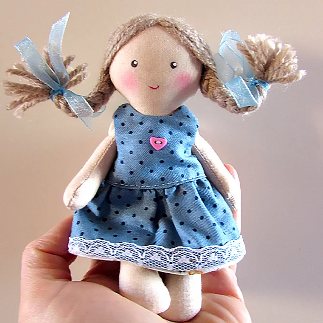 Rag Doll & House Template Set - With Instructions