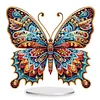 (US Only)Diamond Painting Desktop Decoration for Office Desktop Decor(Gorgeous Butterfly)