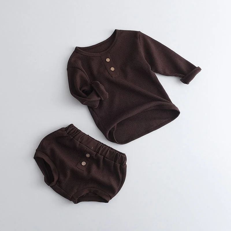 Bear Leader Korean Baby Cotton Kintting Clothing Sets Kids Boys Girls Spring Autumn Loose Tracksuit Pullovers Tops+Pants 2PCS