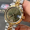 Lady's Rolex 31mm Datejust m278273-0016 Two Tone Yellow Gold on Jubilee with Mint Green Dial Super clone