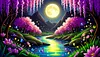 Luxury AB Velvet Diamond Painting Kit - Landscape