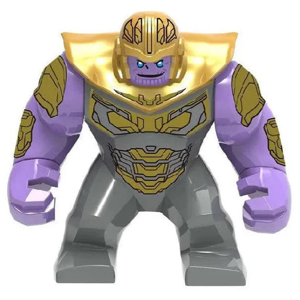 Thanos (Endgame) Custom Marvel Superhero Large Minifigure Minifigure Bricks monstertoys
