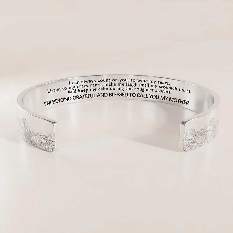 For Mom - Call You My Mother Wave Bracelet