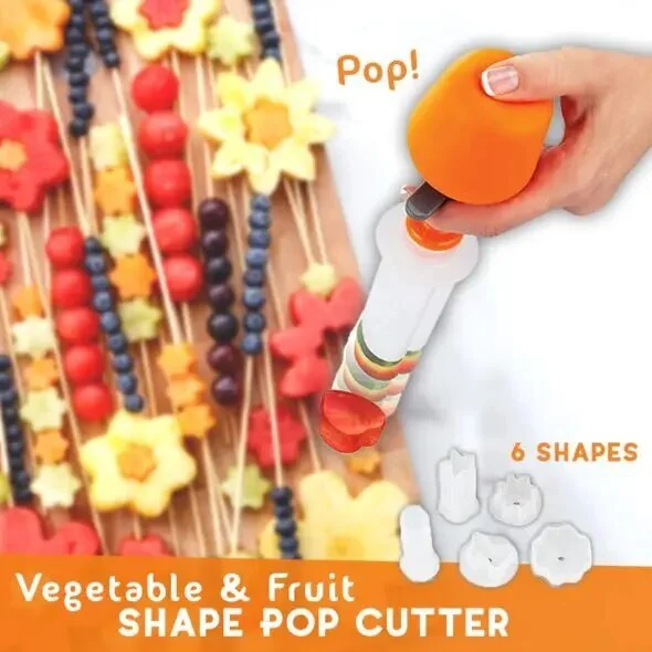 Vegetable & Fruit Shape Pop Cutter