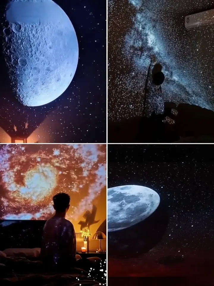 GALAXY&trade; Home & Car Star Projector | Exclusive Vegas Sphere Tech, Instant 360&deg; Panoramic Galaxy